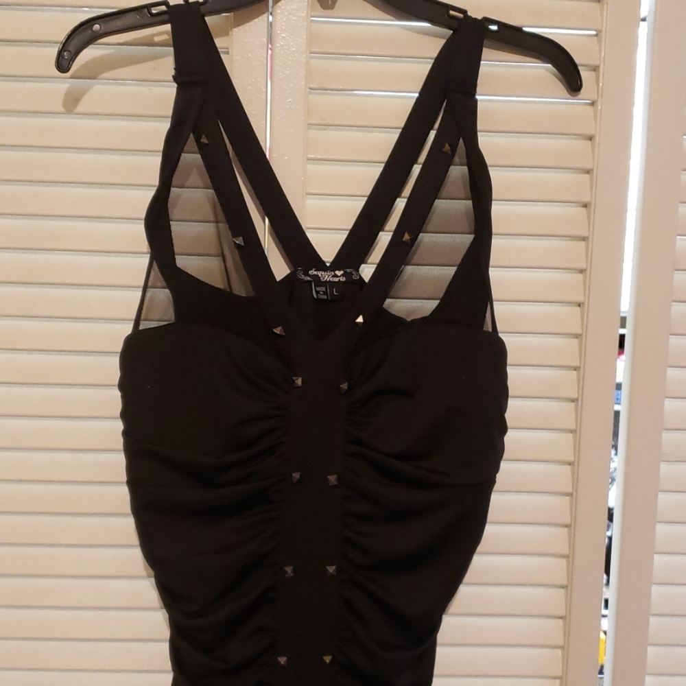Sequin Hearts dress